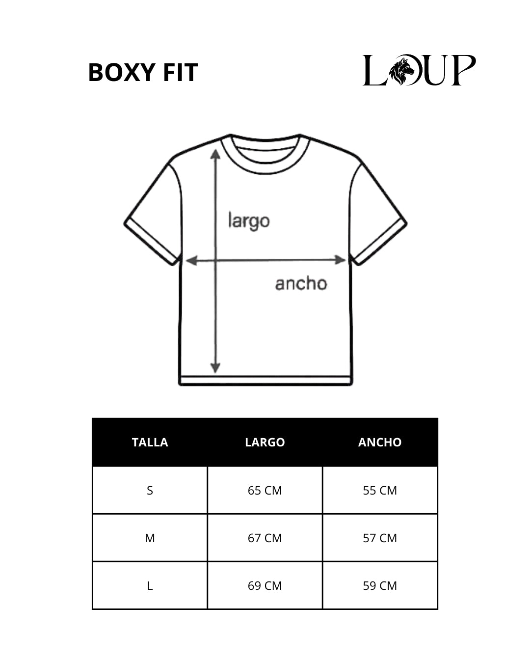 Polo Loup Company Boxy Fit