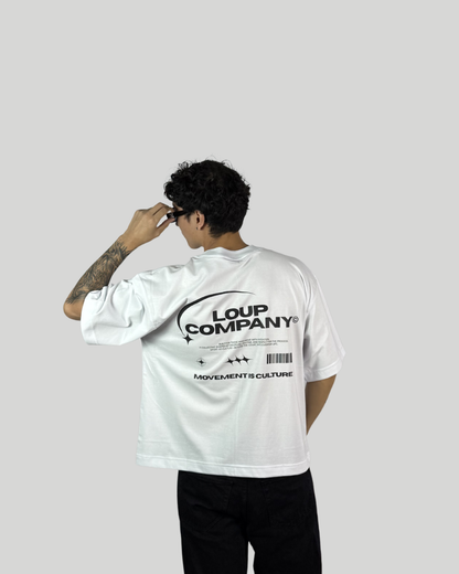 Polo Blanco Boxy Fit Loup Company