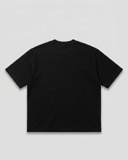 Polo Basico Boxy Fit Negro