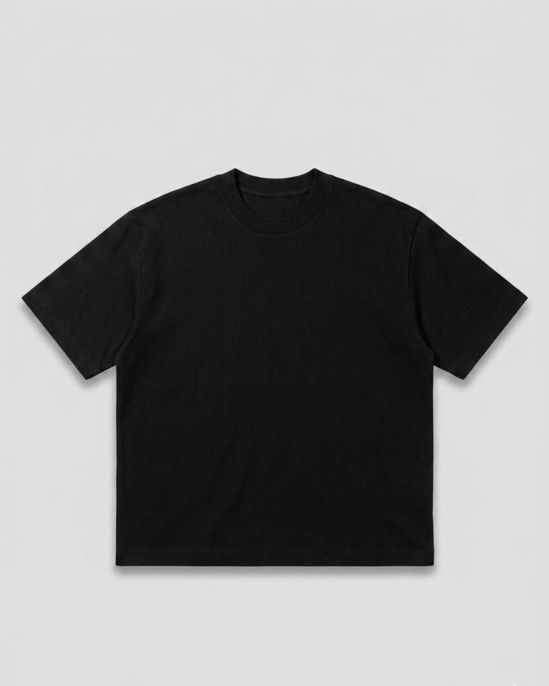 Polo Basico Boxy Fit Negro