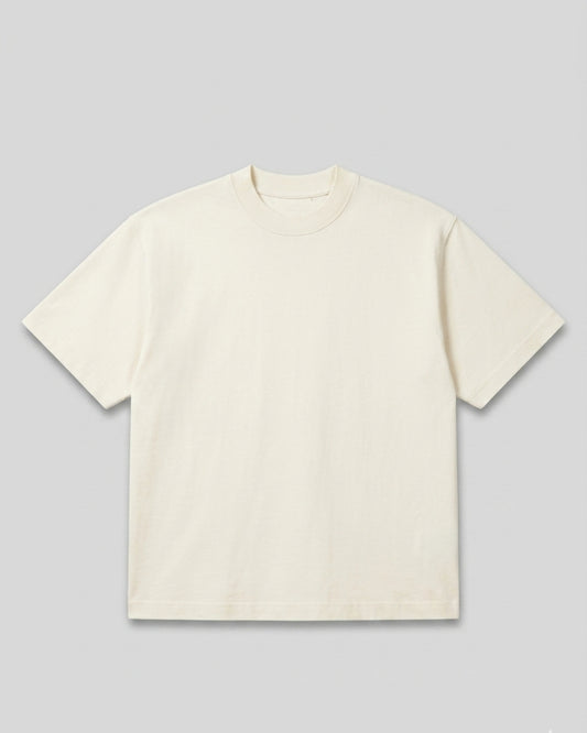 Polo Basico Boxy Fit Perla