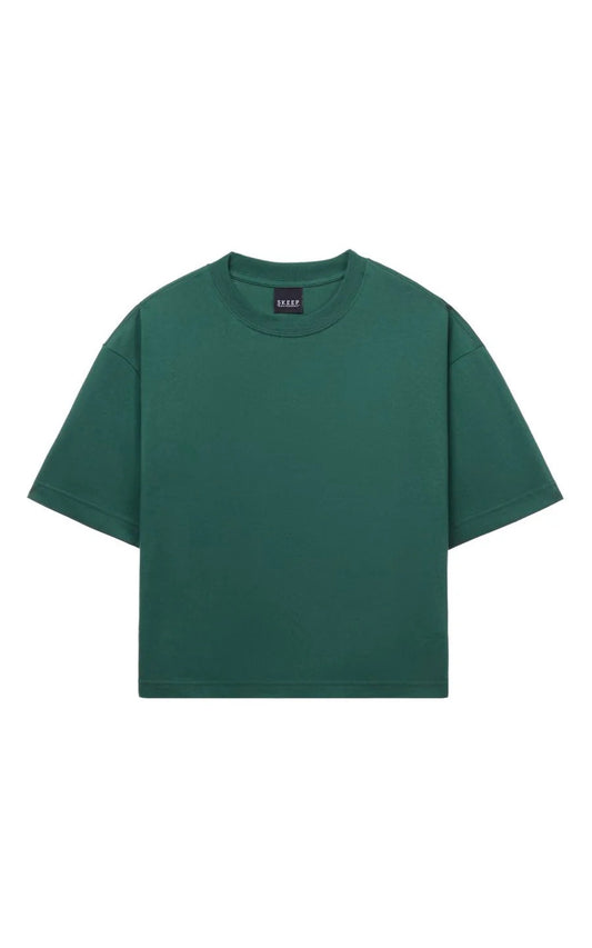 Polo Oversized Verde Botella - Prueba